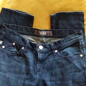 Rock & Republic Jeweled Jeans, size 8